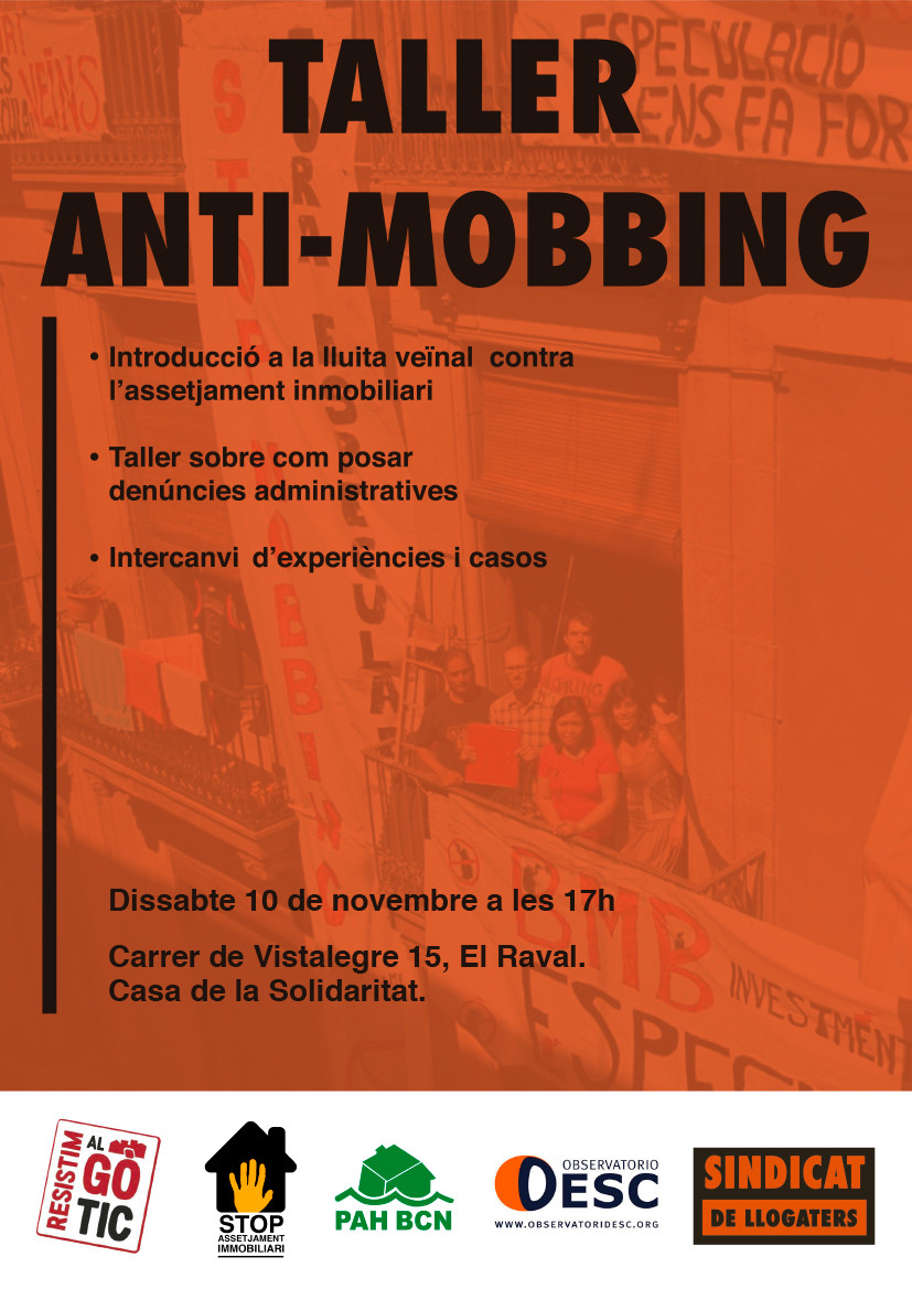 Taller anti mobbing
