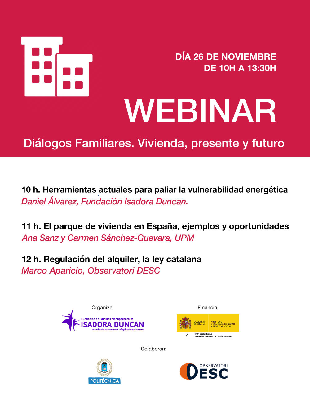 Webinar Diálogos Familiares Webinar Diálogos Familiares