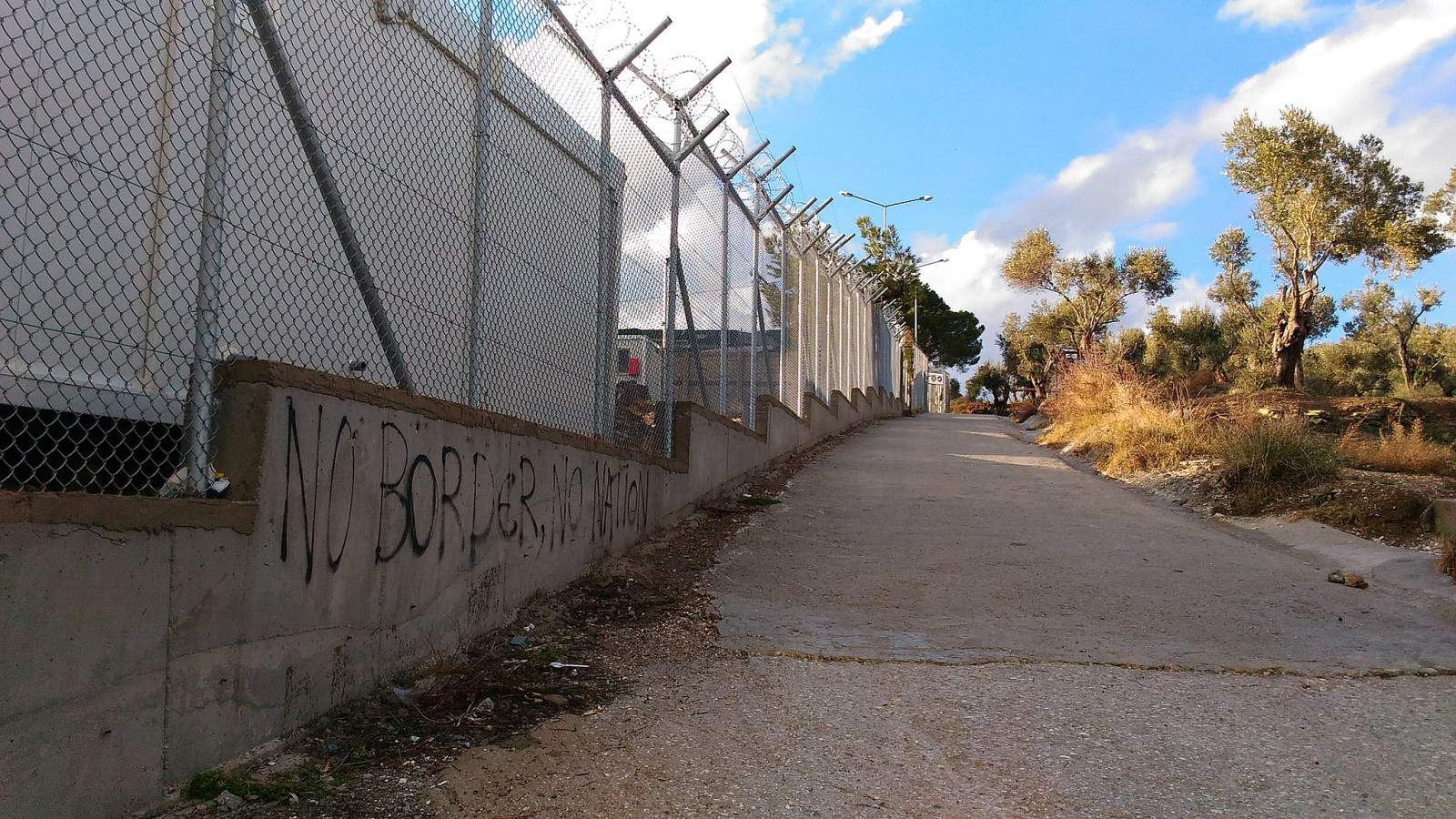 Moria Camp Lesbos via wikicommons Moria-camp-lesbos